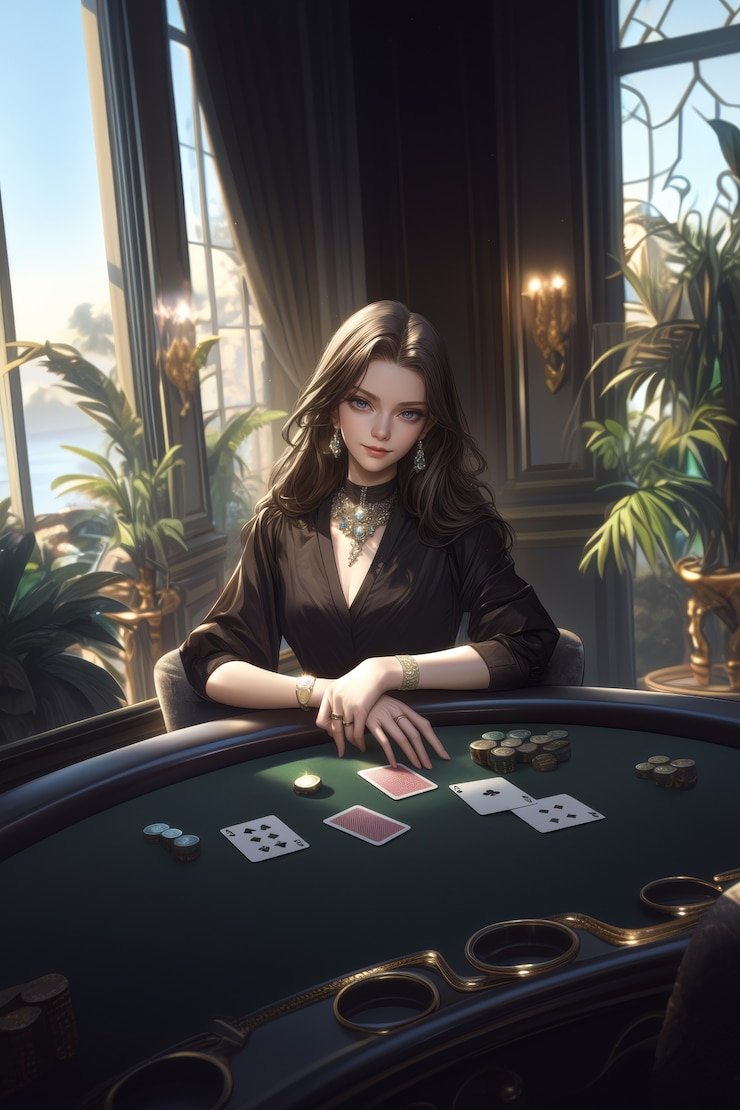 Kartu fitur Texas Holdem untuk dewasa